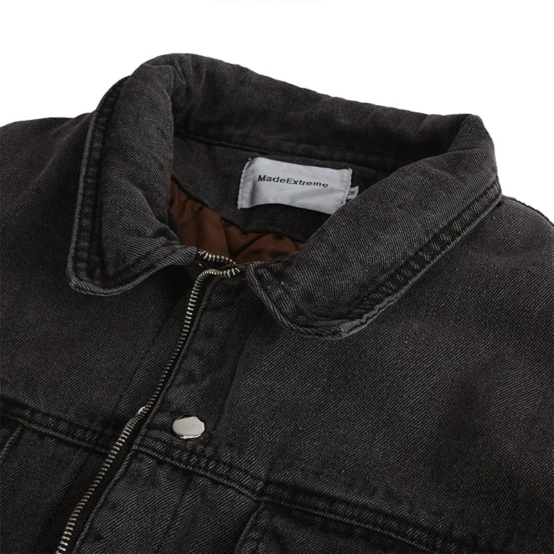 WARM POCKETS DENIM JACKET