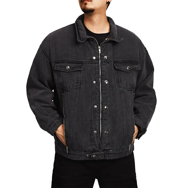 WARM POCKETS DENIM JACKET