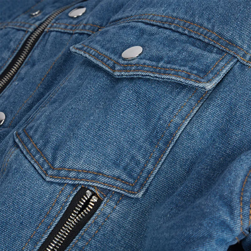 WARM POCKETS DENIM JACKET