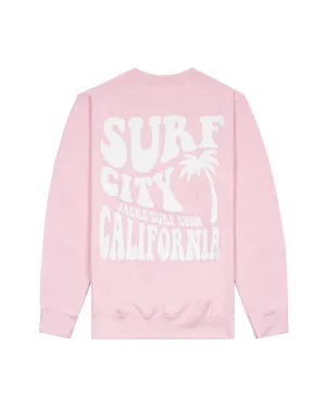 Women's Sway Surf City L/S Crewneck Sweatshirt