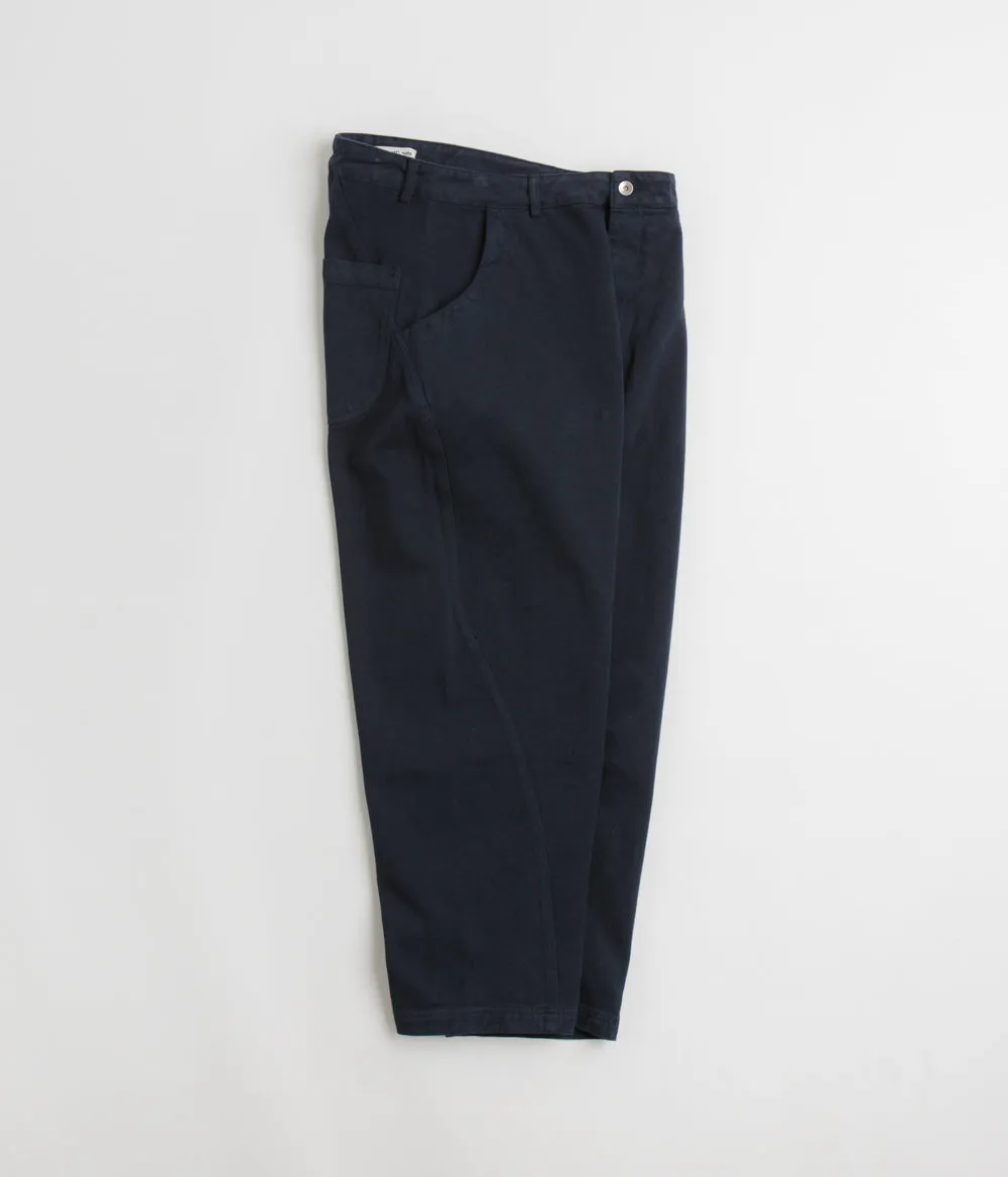 YMC Twisted Seam Trousers - Navy