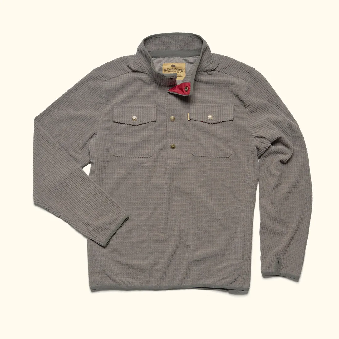 Yosemite Waffle Fleece Pullover | Slate Gray